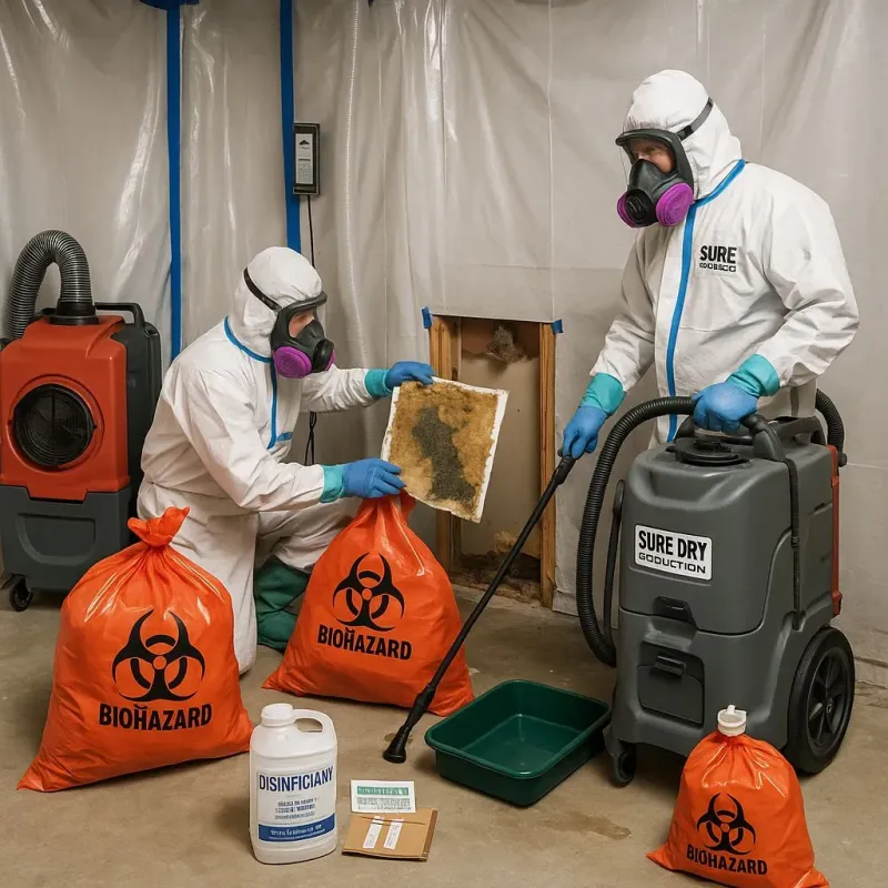 Contaminated Water Handling Protocols process in Quitman County, GA