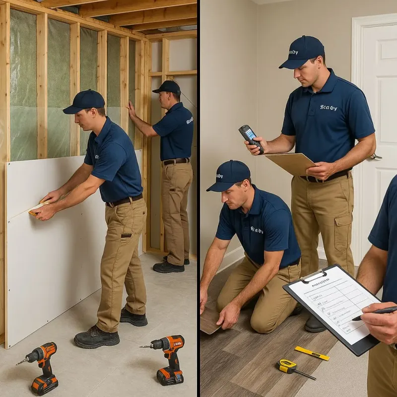 Repairs and Reconstruction process in Quitman County, GA
